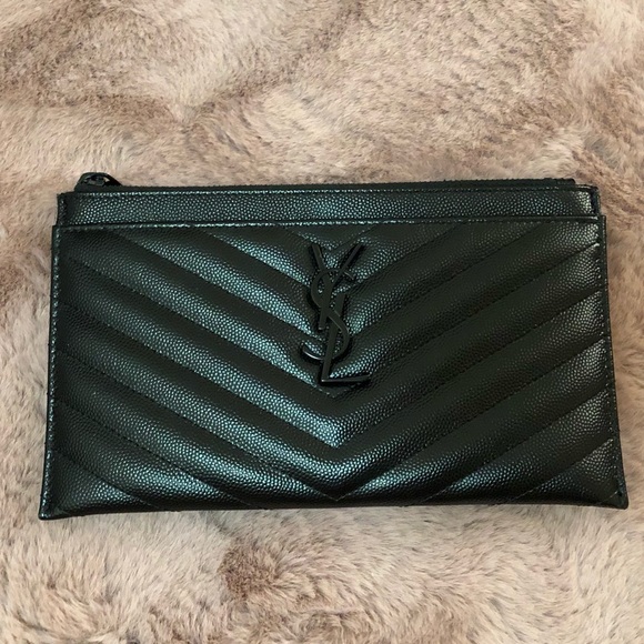 ❌SOLD❌ YSL Monogram Bill Pouch - Picture 3 of 10